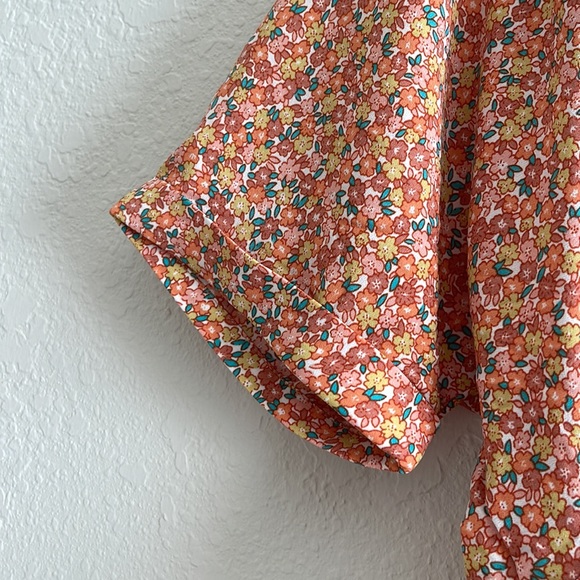 Petal & Pup floral fall multi color dress - Picture 8 of 9